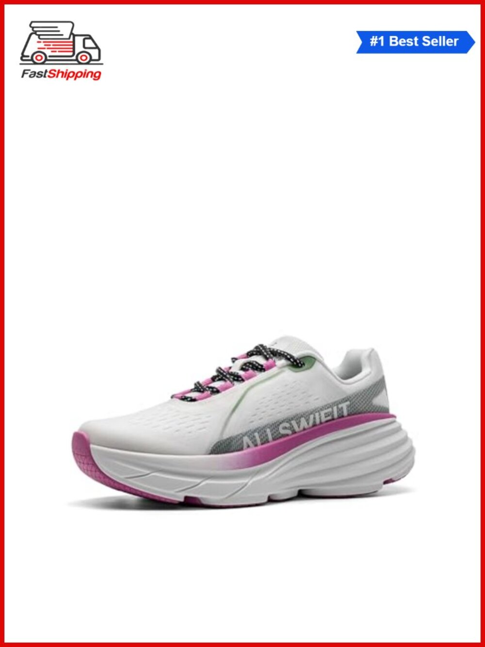 ✨ Women's Breathable Mesh Cushioned Walking Sneakers Lightweight Athletic Shoes